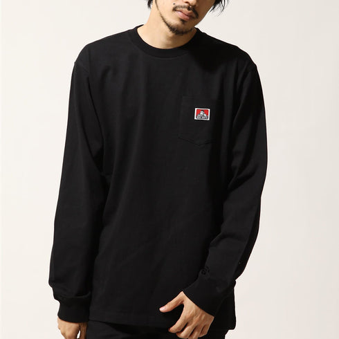 Ben Davis Pocket L/S Tee Black